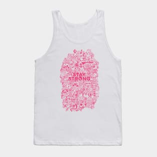 Stay Strong Doodle Tank Top